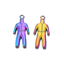 Rainbow Color Alloy Pendants&nbsp;PALLOY-N156-201