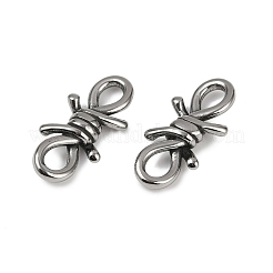 316 Surgical Stainless Steel Knot Connector Charms&nbsp;STAS-G349-09AS-01