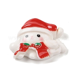 Christmas Rabbit Theme Opaque Resin Decoden Cabochons&nbsp;RESI-S397-01H