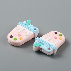 Food Grade Eco-Friendly Silicone Beads&nbsp;SIL-WH0010-06D