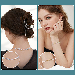 20Pcs 2 Colors Brass Open Jump Rings&nbsp;KK-TA0008-83