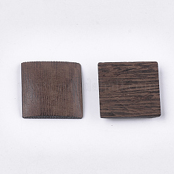 Wenge Wood Cabochons&nbsp;WOOD-S053-31