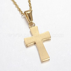 304 Stainless Steel Pendant Necklaces&nbsp;NJEW-P134-07