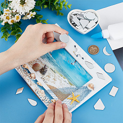 180Pcs 6 Styles  Glass Mosaic Pieces&nbsp;DIY-OC0012-32
