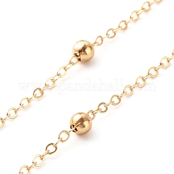 Brass Satellite Chain Necklaces&nbsp;NJEW-JN03559-02