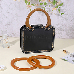 4Pcs 2 Colors Wood Bag Handle&nbsp;PURS-CL0001-21