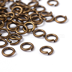 90pcs Antique Bronze Brass Open Jump Rings&nbsp;X-JRC6MM-AB