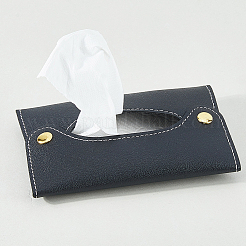 Imitation Leather Tissue Boxes&nbsp;CON-WH20005-18A