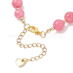 Natural Chalcedony Round Beaded Bracelets for Women&nbsp;BJEW-JB12551