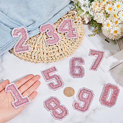 10Pcs PU Leather Clothing Patches&nbsp;PATC-GF0001-81