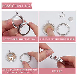304 Stainless Steel Pendant Necklaces & Brooches Sets&nbsp;SJEW-DR00004