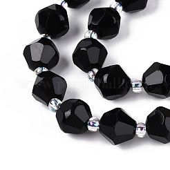 Natural Black Onyx(Dyed & Heated) Beads Strands&nbsp;G-T144-23A-04