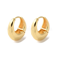 Brass Hoop Earrings&nbsp;EJEW-S249-04G
