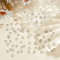 1500Pcs 304 Stainless Steel Split Rings&nbsp;STAS-ME0002-57