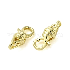 Brass Lobster Claw Clasps&nbsp;KK-B089-26G