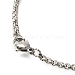 Alloy Whale Pendant Necklaces&nbsp;NJEW-R001-02P