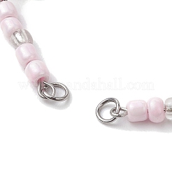 Mixed Gemstone Chips & Handmade Seed Beads Bracelet Making&nbsp;AJEW-MZ00001