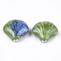Handmade Porcelain Beads&nbsp;PORC-S498-36E