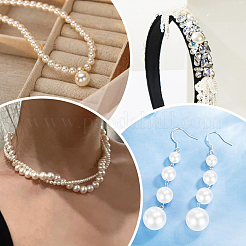 750Pcs 12 Styles ABS Plastic Imitation Pearl Beads&nbsp;KY-BM0001-02