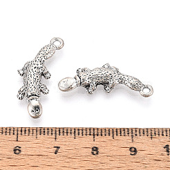 Tibetan Style Alloy Pendants&nbsp;TIBEP-T054-24AS