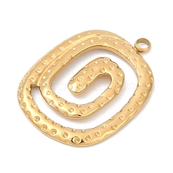304 Stainless Steel Pendants&nbsp;STAS-C121-45F-G
