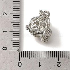Rack Plating Brass European Beads&nbsp;KK-U019-07P
