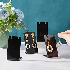 Acrylic Earring Display Stands&nbsp;EDIS-WH0029-15A