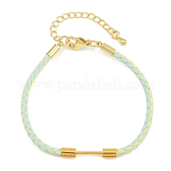 Braided Steel Wire Bracelet Making&nbsp;KK-CBA6056-03G