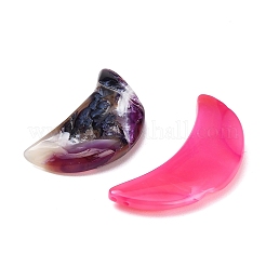 Moon Natural Druzy Geode Agate Ornament&nbsp;G-F833-W01-01