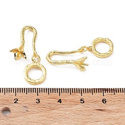 Brass Peg Bails Pendants&nbsp;KK-A189-04G