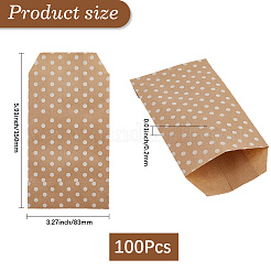 100Pcs Kraft Paper Bags&nbsp;CARB-CY0001-02