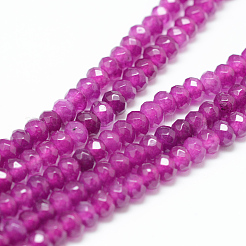 Natural White Jade Bead Strands&nbsp;X-G-R343-2x4-24