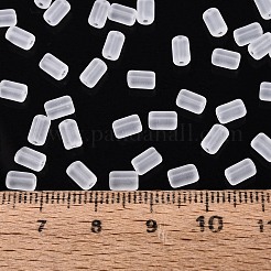 FGB Frosted Transparent Glass Seed Beads&nbsp;SEED-N013-05A-01