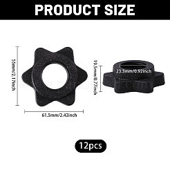 16Pcs PVC Nuts&nbsp;FIND-FH0017-82