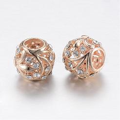 Alloy Rhinestone European Beads&nbsp;MPDL-T001-08