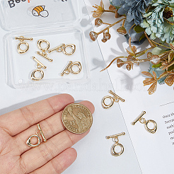 10Sets Brass Toggle Clasps&nbsp;KK-BBC0025-38