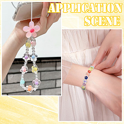 300Pcs 3 Styles Transparent Acrylic Beads&nbsp;MACR-SP0002-04