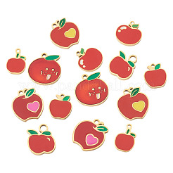 14Pcs 7 Styles 304 Stainless Steel Charms&nbsp;STAS-TA0003-42