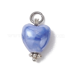 Pearlized Handmade Porcelain Pendants&nbsp;PALLOY-JF04799-01