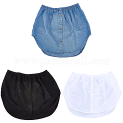 3Pcs 3 Colors Polyester Bottom Skirt&nbsp;AJEW-CY0001-42
