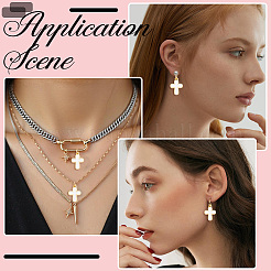 10Pcs Brass Enamel Pendants&nbsp;KK-BBC0029-22