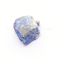 Natural Lapis Lazuli Pendants&nbsp;G-CJC0002-02D