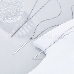 304 Stainless Steel Pendant Necklaces&nbsp;NJEW-FH0001-14B