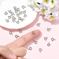 SHEGRACE Brass Spring Ring Clasps&nbsp;XGRPCN623-017P