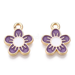 Alloy Enamel Pendants&nbsp;ENAM-T009-47B-RS
