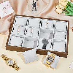 12-Slot Wood Watch Organizer Trays&nbsp;AJEW-WH0348-721