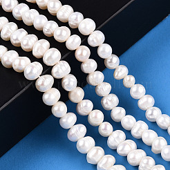 Natural Cultured Freshwater Pearl Beads Strands&nbsp;X-PEAR-N013-05K