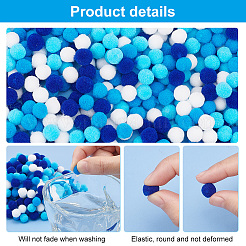2000Pcs 4 Colors DIY Doll Craft&nbsp;AJEW-PH0004-67A