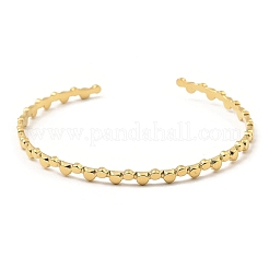 304 Stainless Steel Cuf Bangles&nbsp;BJEW-P302-02G