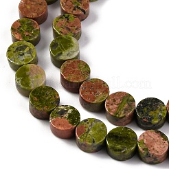 Natural Unakite Beads Strands&nbsp;G-C159-B05-01
